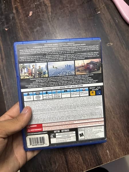GTA 5 PS4 Original CD 1