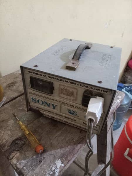 110 portable ac good condition with steblizer 2