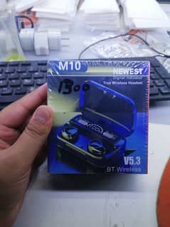 M10 tws earbuds avaliable