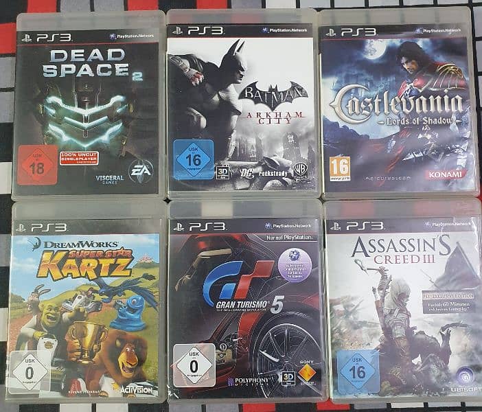 ps3 games 17 CD in good condition 3