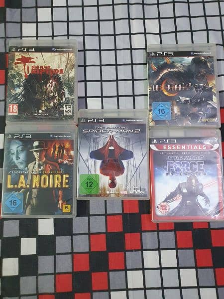 ps3 games 17 CD in good condition 4