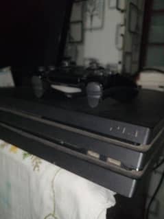 Playstation 4 pro with 2 controllers