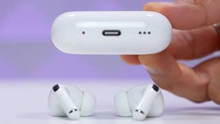 Airpods Pro 2 titanium version Type C and Wireless charging