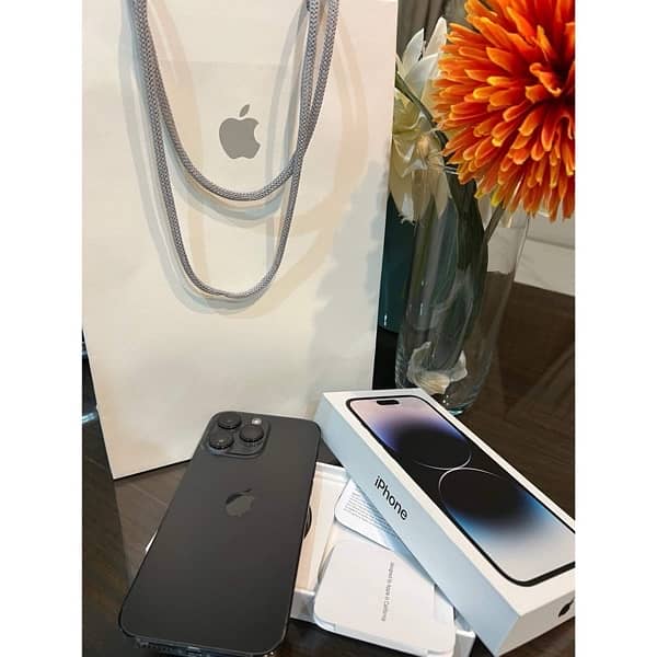 iphone 14 pro max non pta UK model 91 BH factory unlocked with box 0