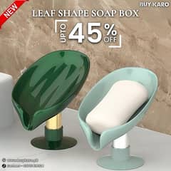 Pack of 3 Leaf Shape Soap Box ( Free COD )