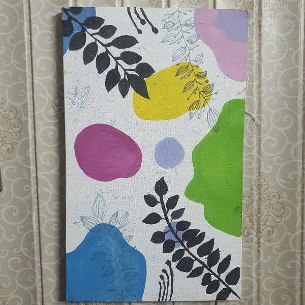wall hanging hand painting 1