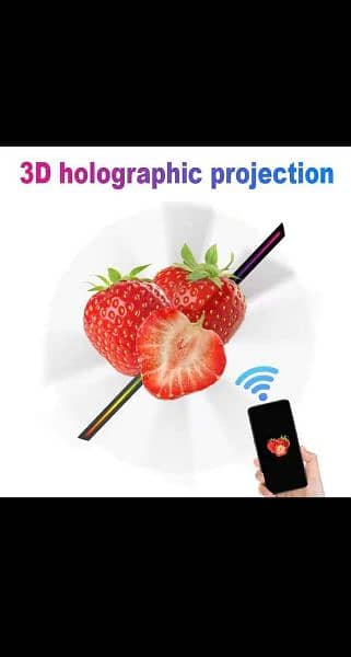 3D Hologram Fan Wifi App Control 1