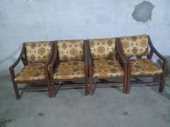 4 sofa chairs