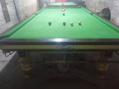 snooker table size 5/10