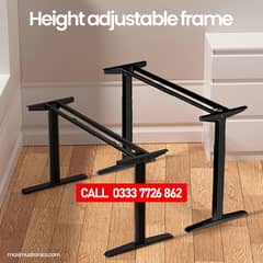 Adjustable Height standing desk electric tabl e frame for computer