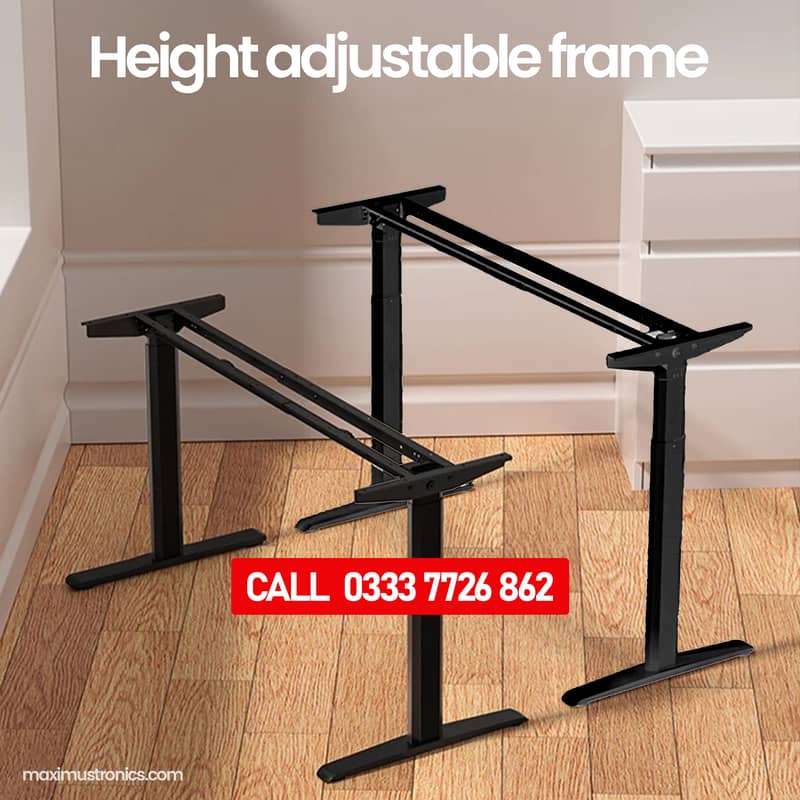 Adjustable Height standing desk electric tabl e frame for computer 0