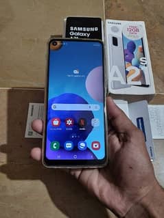 samsung a21s 4/128 with box PTA approved