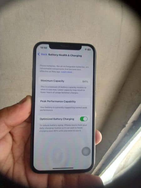 IPHONE X 256 Gb 84 Battery helth 4