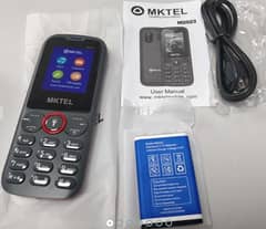 Mktel brand new phone dual sim with memory card option 1 week used