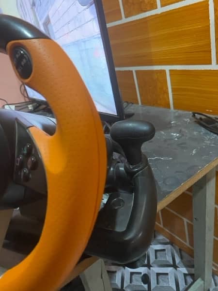 sony ps3 jailbreak streeing wheel pedal k sath full setup bagir LCD k 7