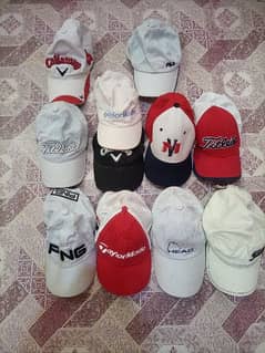 Golf Bolls caps and other items