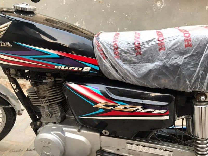 Honda 125 Larkana number 2019 2