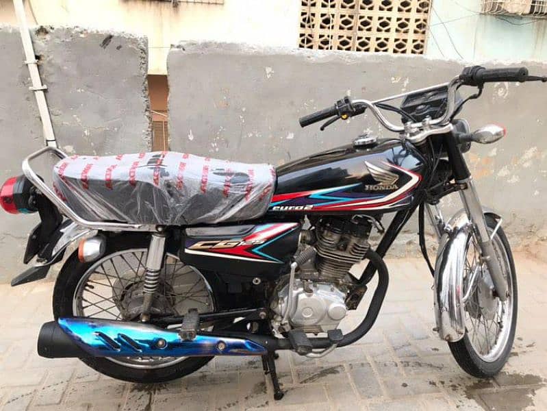 Honda 125 Larkana number 2019 5