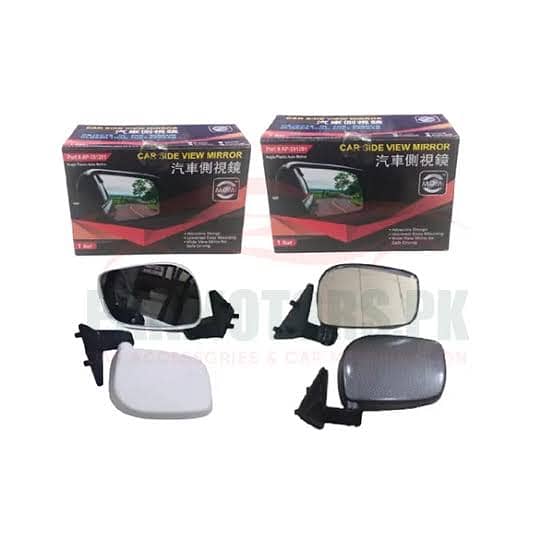 Mehran side mirror, wide angle universal side mirror pair 2