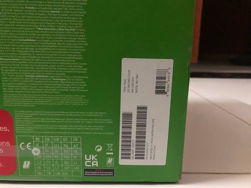 Xbox series X 1TB 5