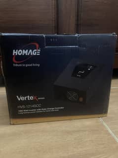 HOMAGE VERTEX SERIES 1214SCC UPS SOLAR SUPPORTED INVERTER -1 YEAR USED