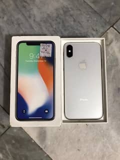 i phone x official pta approved 64 Gb phone number 03204430494