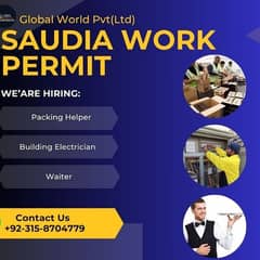 Saudia  Packing Helper Work Visa 0