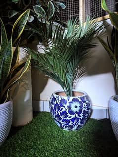 Hand painted plant Pot