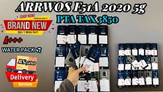 Arrows F51a 5G A+++ Water Pack 128/8 SNP 865 Single Sim Fbr Tax 4000