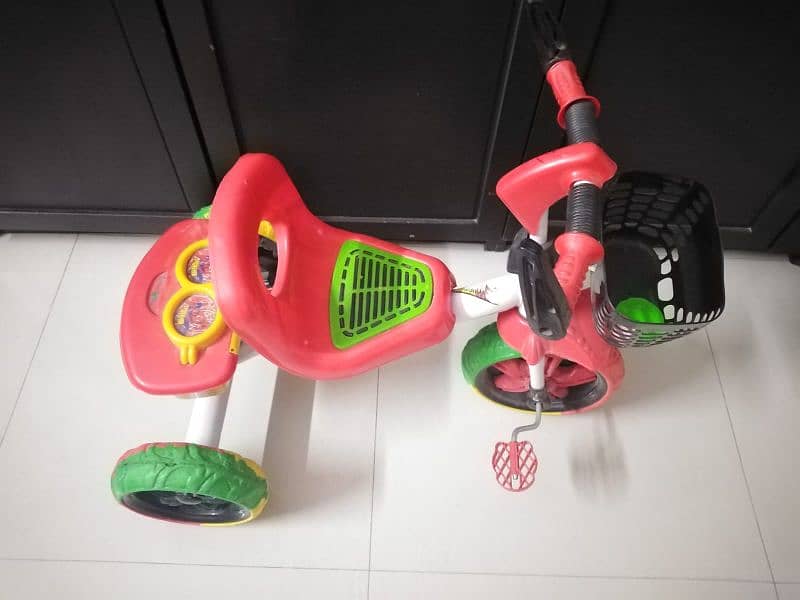 kids tricycle for sale. . . immaculate condition. quality product 3