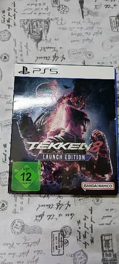 Tekken 8 for ps5 brand new condition 10/10
