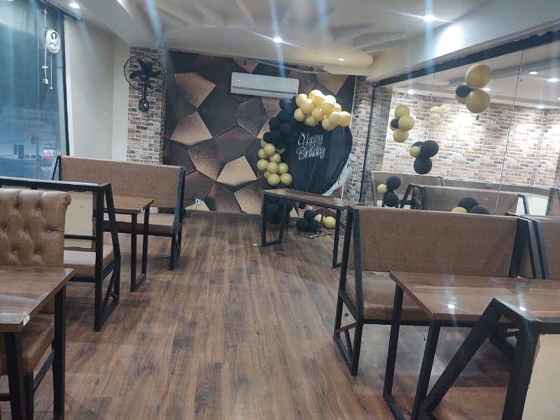 Restaurant setup for sale ( Furniture and kitchen Appliances 1