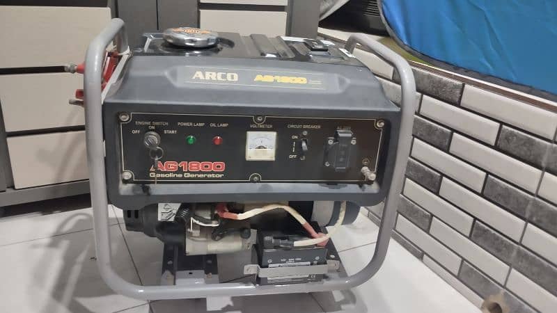 Arco model no A. G 1800 1.5 KVA generator for sale 1