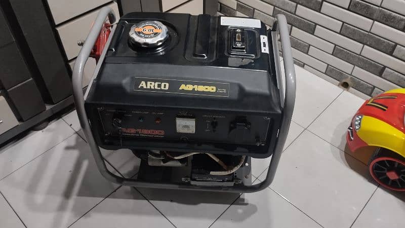 Arco model no A. G 1800 1.5 KVA generator for sale 9