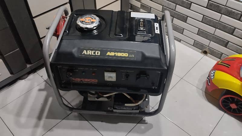 Arco model no A. G 1800 1.5 KVA generator for sale 11