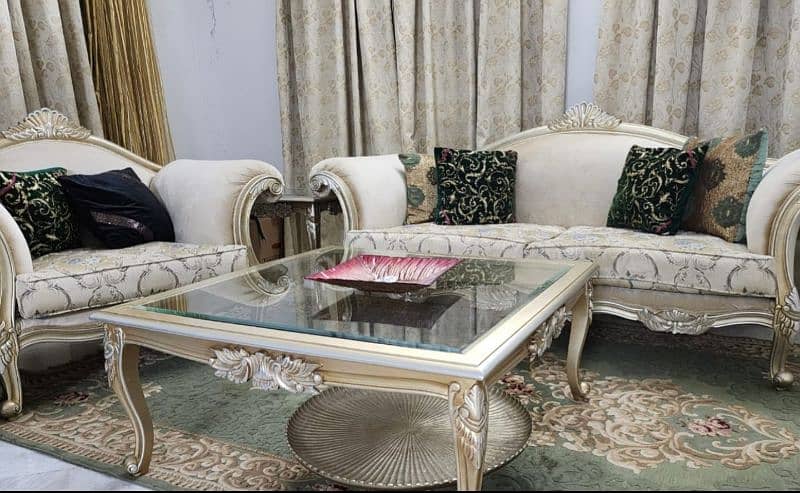 Sofa furniture sofa set with tables Sale furniture in Islamabad 1