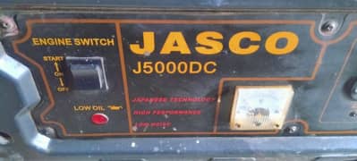 PORTABLE POWERFUL GENERATOR JASCO (J5000DC) KICK AND SELF START