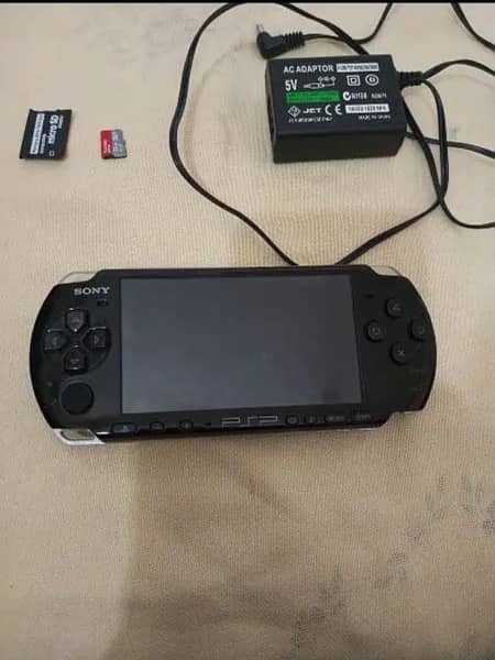 Psp 3000 With Charger And Game Card 2