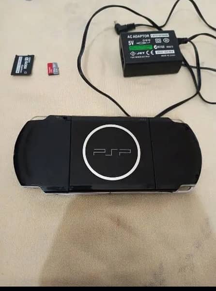 Psp 3000 With Charger And Game Card 3