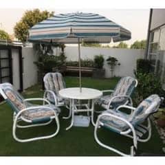 outdoor garden furniture chair table umbrella