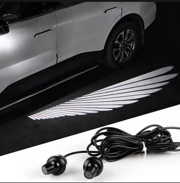 Bike And Cars Fancy Angele Wing Lights 2 PCs For All Bikes And Cars 2