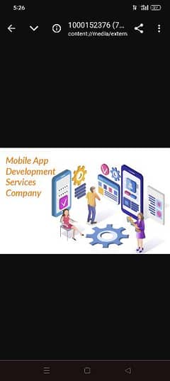 Mobile app website