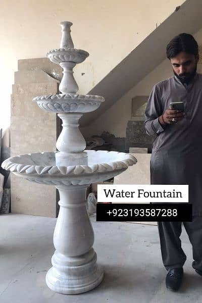 Marble out door fountains / indoor fountains / pillar / vanity bowl 4