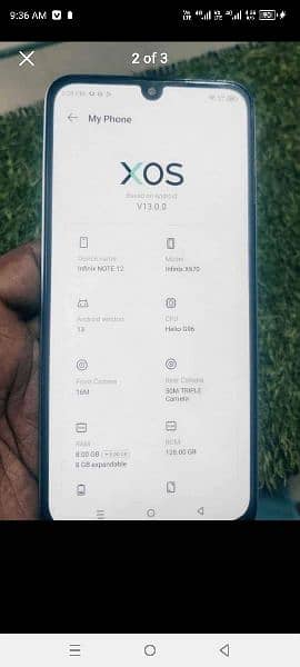 want to sell infinix note 12 0