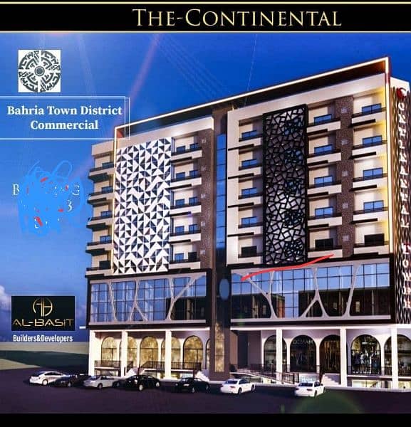 Shop for Sale in Continental Tower Bahria Town  Commercial District 2