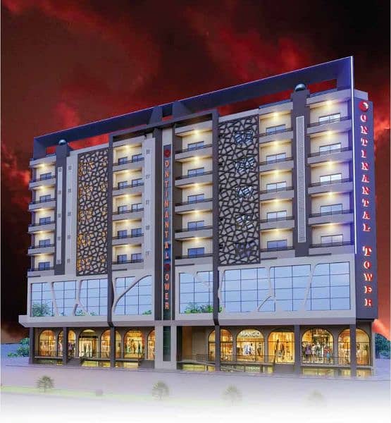 Shop for Sale in Continental Tower Bahria Town  Commercial District 9