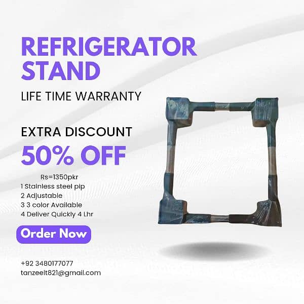 Fridge Stand 50%off 0