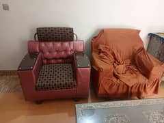 5 seater sofa with Table