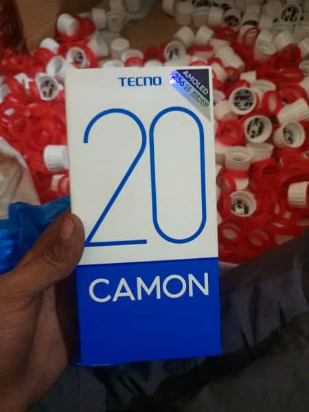 2 month use all ok with box 8+8 256gb tenco camon 20 1