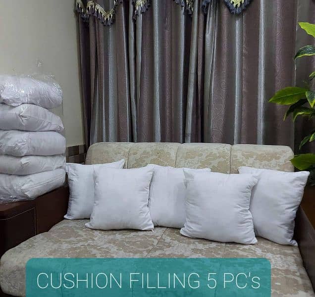 Cushion Fillings 5 pcs set white 2